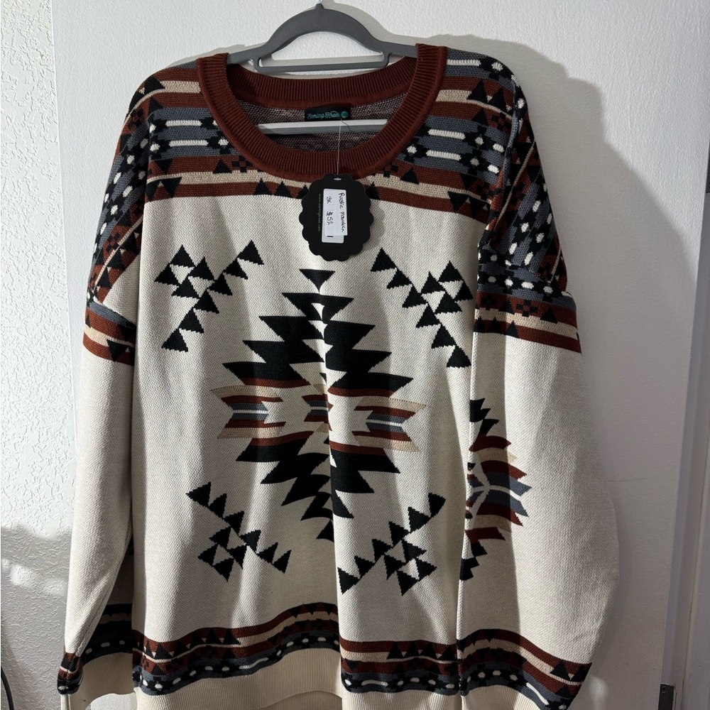 Aztec sweater